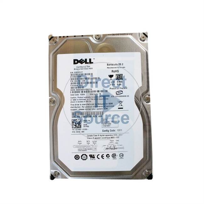 0Y745D Dell - 750GB 7.2K SATA 3.5