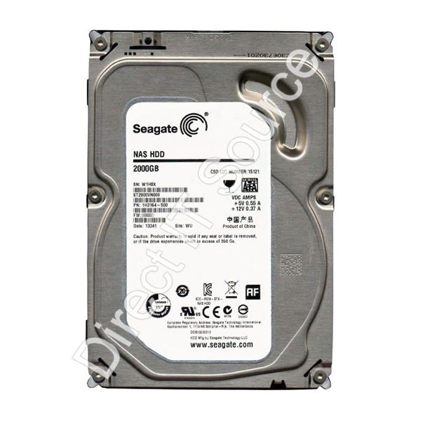 Seagate 1h3164 500 2tb 5 9k Sata 6 0gbps 3 5 64mb Cache Hard Drive