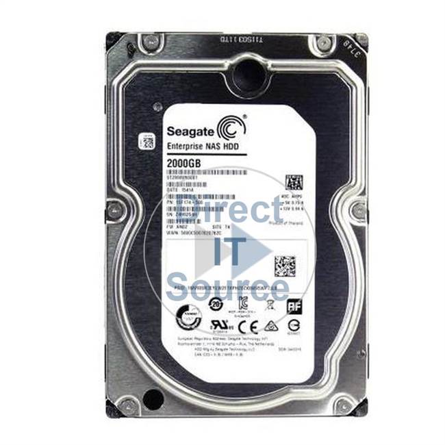 Seagate 1r8174 567 2tb 5 4k Sata 2 5 Hard Drive