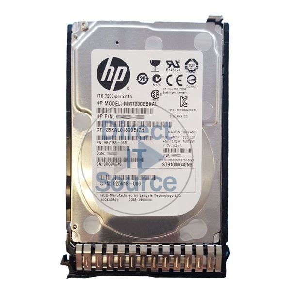 HP 625618-006 - 1TB 7.2K SATA 6.0Gbps 2.5