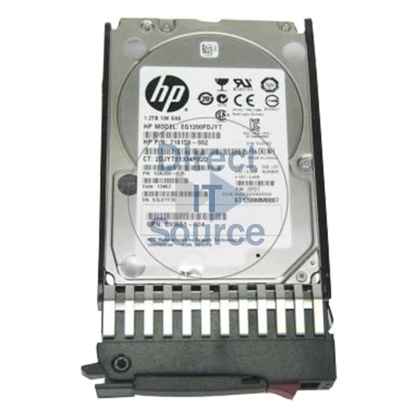 HP 718159-002 - 1.2TB 10K SAS 6.0Gbps 2.5