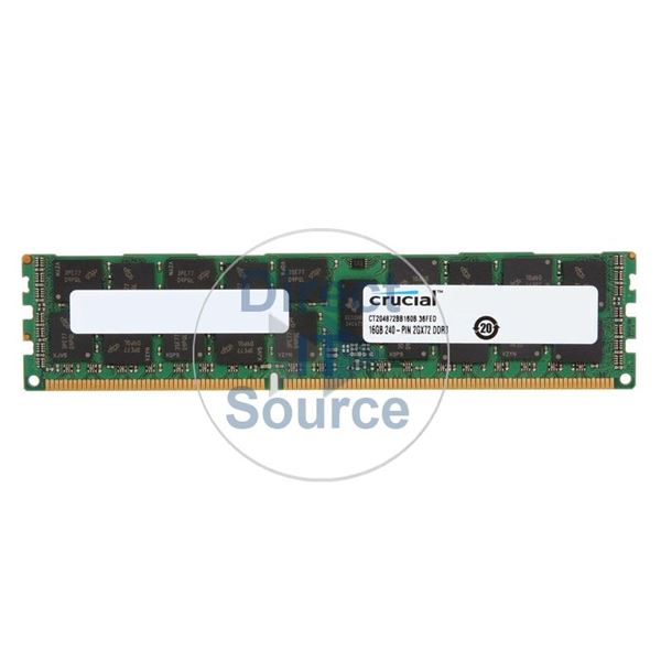 Crucial CT204872BB160B.36FED - 16GB DDR3 PC3-12800 ECC Registered