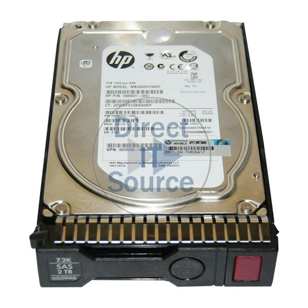HP MB2000FCWDF - 2TB 7.2K SAS 6.0Gbps 3.5