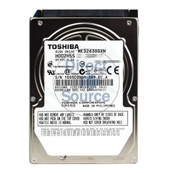 Toshiba MK3263GSXN - 320GB 5.4K SATA 2.5