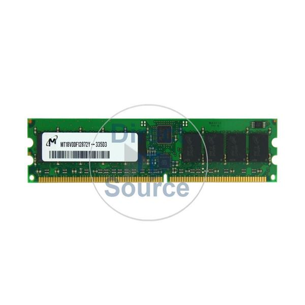 Micron MT18VDDF12872Y-335D3 - 1GB DDR PC-2700 ECC Registered