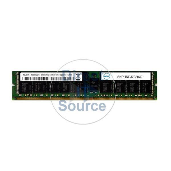 Dell SNPHNDJ7C/16G - 16GB DDR4 PC4-19200 ECC Registered 288-Pins