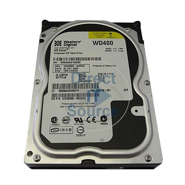 Western Digital Wd400bb jhc0 40gb 70rpm 3 5inch Ide Hard Drive