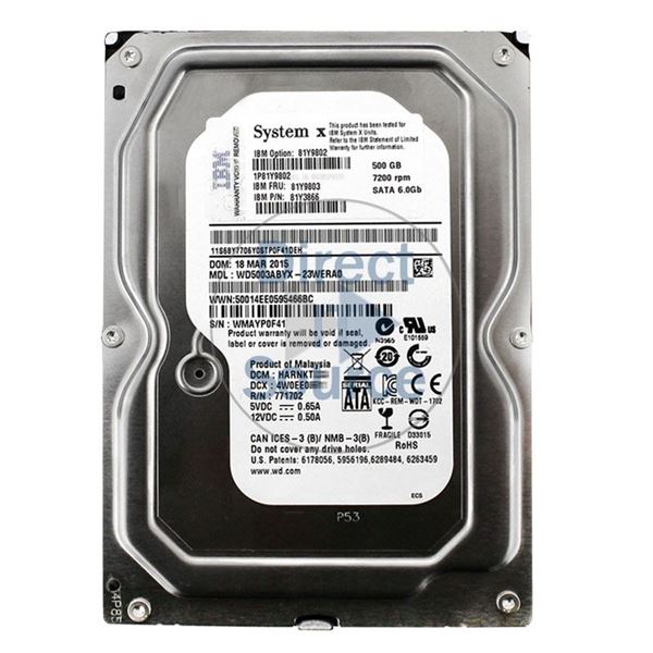 Wd5003abyx 2025